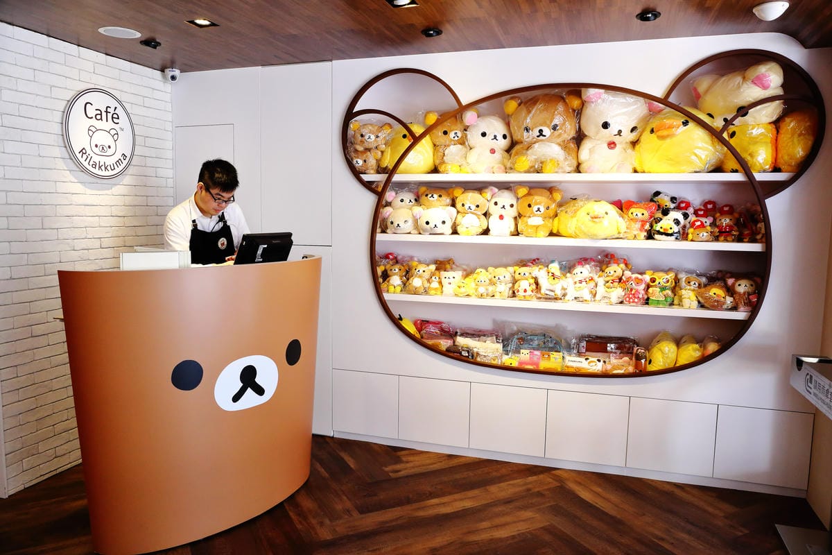 【食║台北】Rilakkuma Café拉拉熊主題餐廳～可愛爆表！幸福療癒的拉拉熊伴你左右！打上千通電話也一定要吃它！（歡迎分享，文末留言抽拉拉熊杯墊Rilakkuma Café限定版本）
