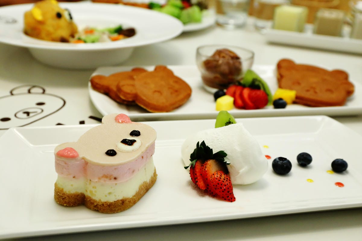 【食║台北】Rilakkuma Café拉拉熊主題餐廳～可愛爆表！幸福療癒的拉拉熊伴你左右！打上千通電話也一定要吃它！（歡迎分享，文末留言抽拉拉熊杯墊Rilakkuma Café限定版本）