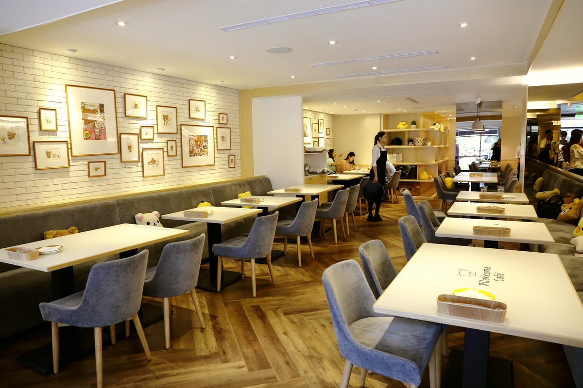 【食║台北】Rilakkuma Café拉拉熊主題餐廳～可愛爆表！幸福療癒的拉拉熊伴你左右！打上千通電話也一定要吃它！（歡迎分享，文末留言抽拉拉熊杯墊Rilakkuma Café限定版本）
