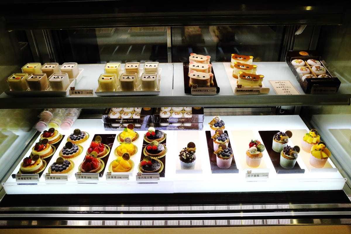 【食║台北】Rilakkuma Café拉拉熊主題餐廳～可愛爆表！幸福療癒的拉拉熊伴你左右！打上千通電話也一定要吃它！（歡迎分享，文末留言抽拉拉熊杯墊Rilakkuma Café限定版本）