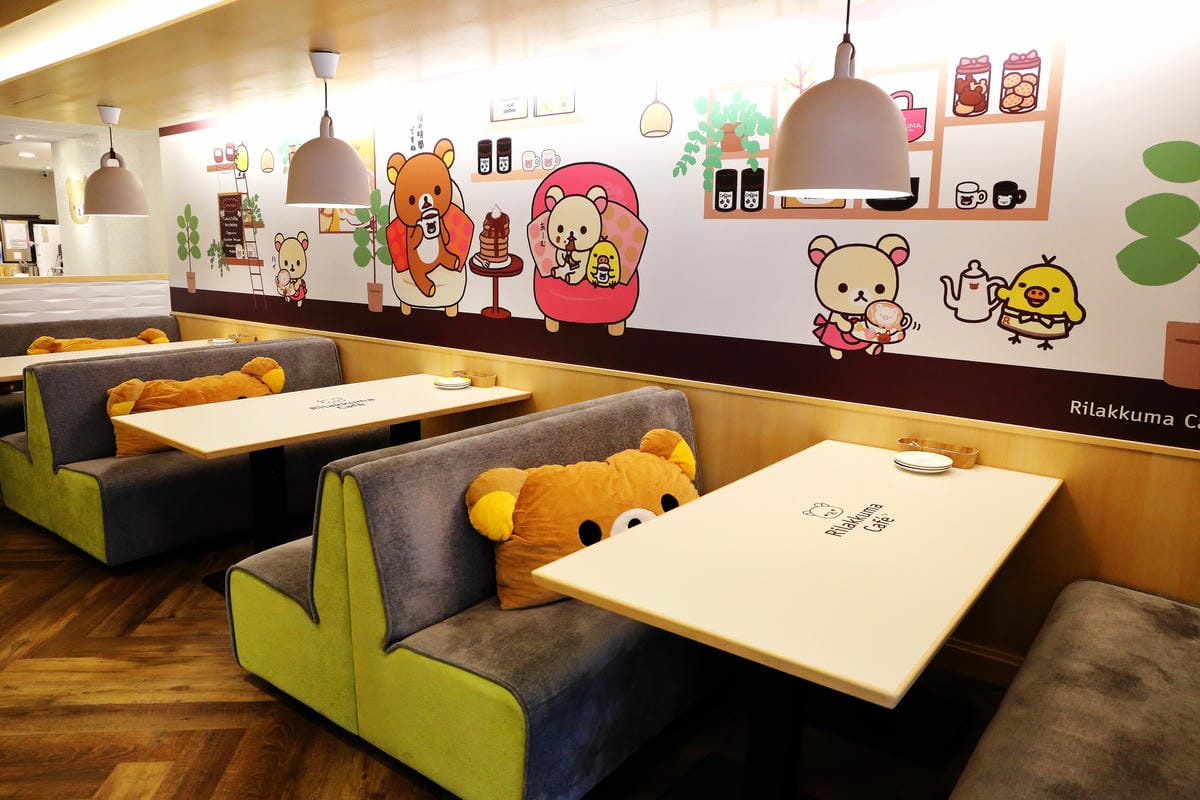 【食║台北】Rilakkuma Café拉拉熊主題餐廳～可愛爆表！幸福療癒的拉拉熊伴你左右！打上千通電話也一定要吃它！（歡迎分享，文末留言抽拉拉熊杯墊Rilakkuma Café限定版本）