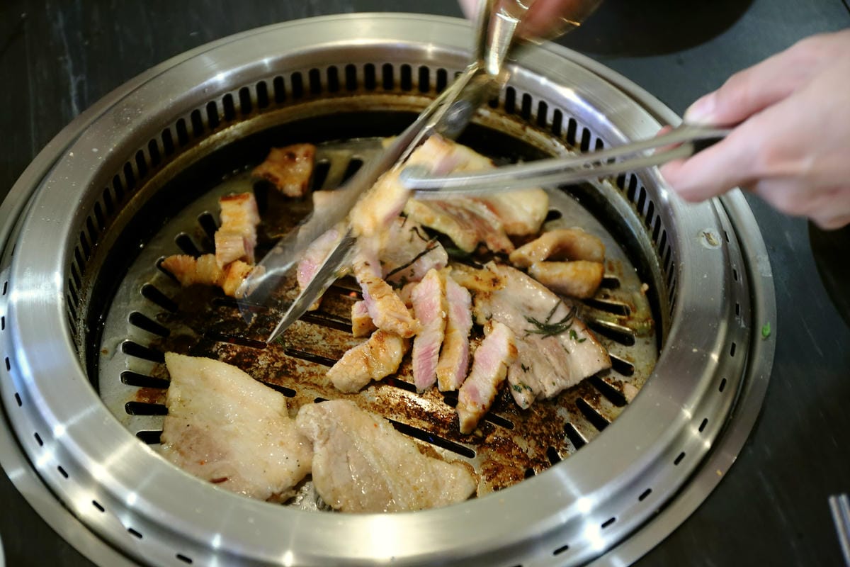 【食║台北松山區】江原 慶白菜～饕客看過來！八色烤肉八種味道一次滿足！