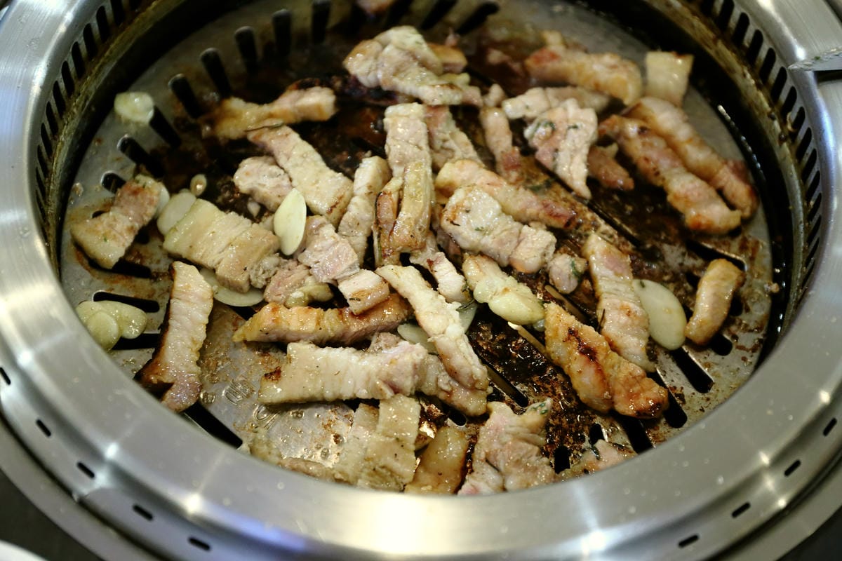 【食║台北松山區】江原 慶白菜～饕客看過來！八色烤肉八種味道一次滿足！