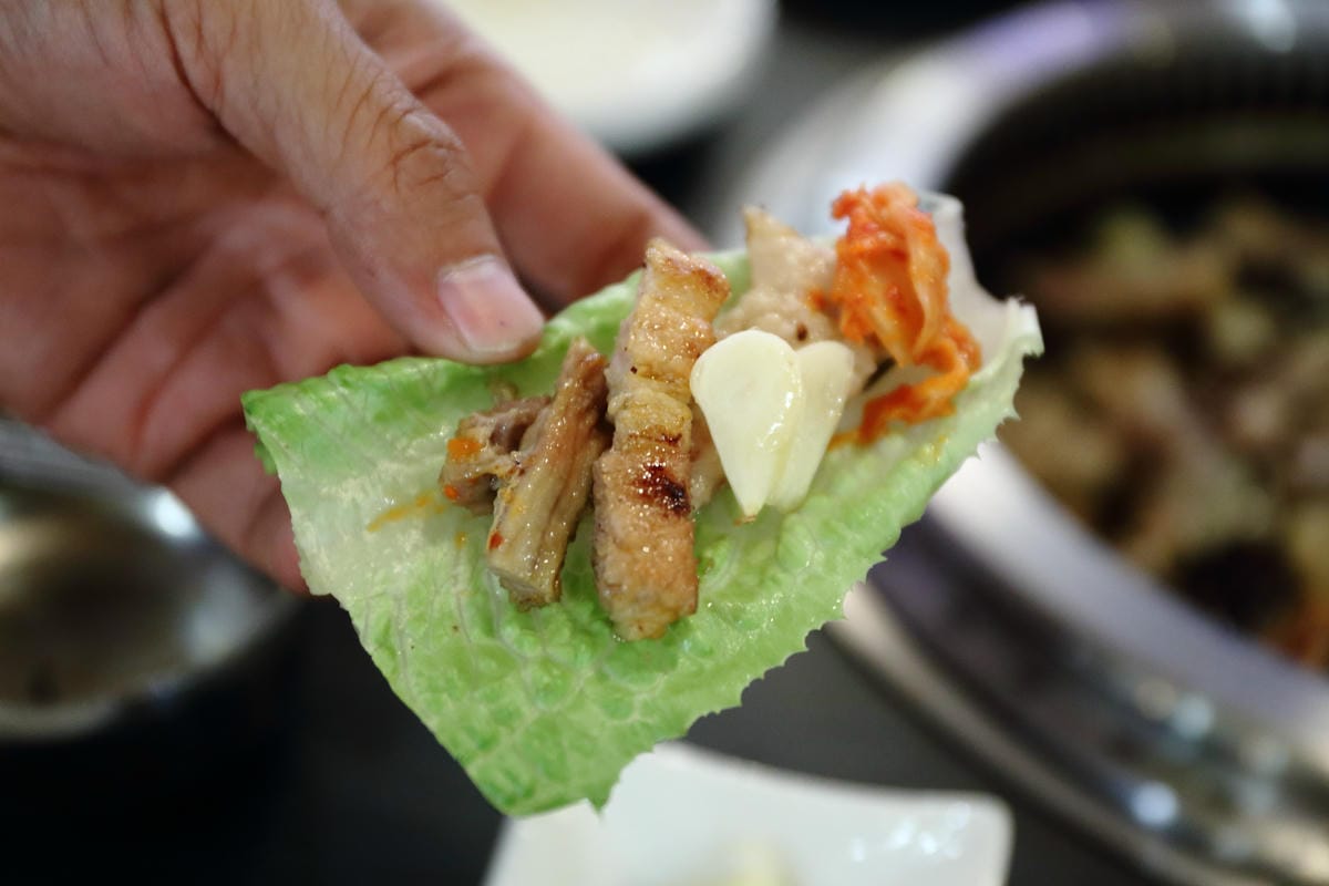 【食║台北松山區】江原 慶白菜～饕客看過來！八色烤肉八種味道一次滿足！