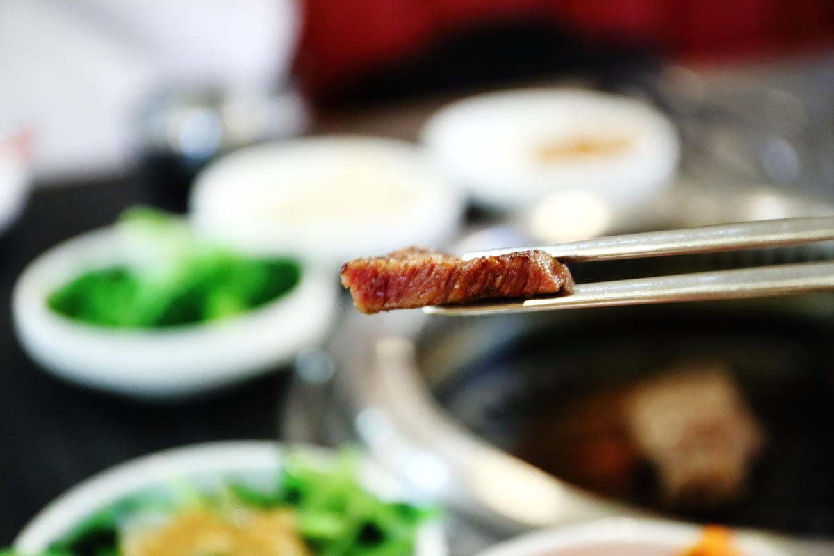 【食║台北松山區】江原 慶白菜～饕客看過來！八色烤肉八種味道一次滿足！