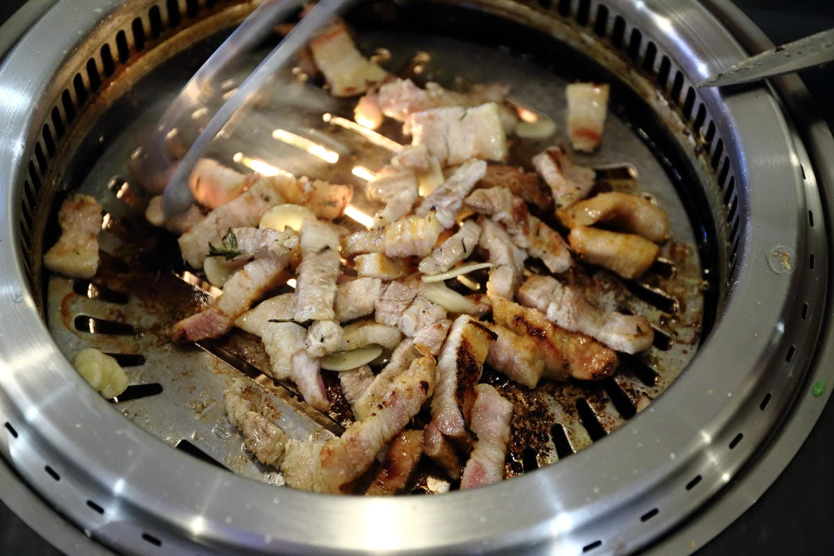 【食║台北松山區】江原 慶白菜～饕客看過來！八色烤肉八種味道一次滿足！