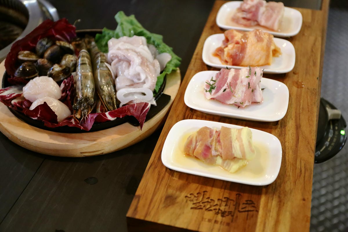 【食║台北松山區】江原 慶白菜～饕客看過來！八色烤肉八種味道一次滿足！