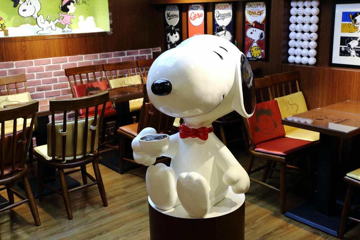 【食║新竹】查理布朗咖啡Charlie Brown Café〜緊急廣播！史努比出沒在新竹遠百！！！(已歇業)