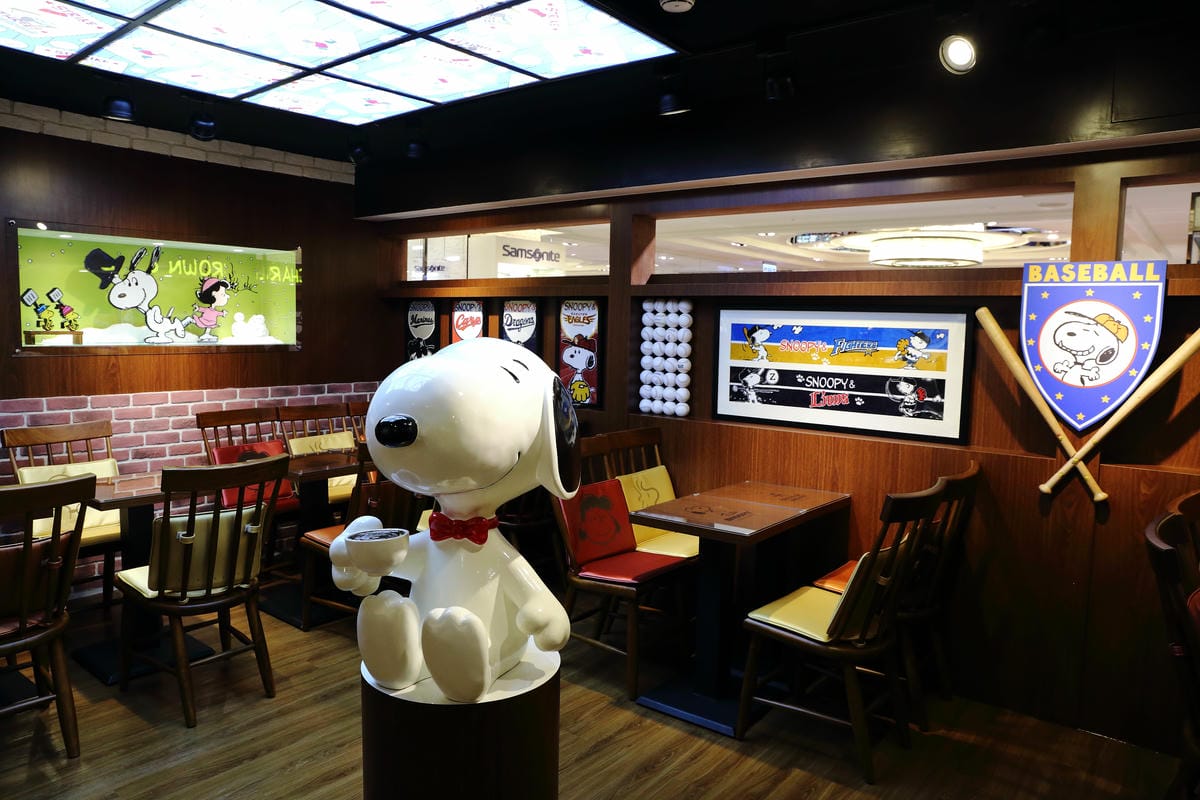 【食║新竹】查理布朗咖啡Charlie Brown Café〜緊急廣播！史努比出沒在新竹遠百！！！(已歇業)