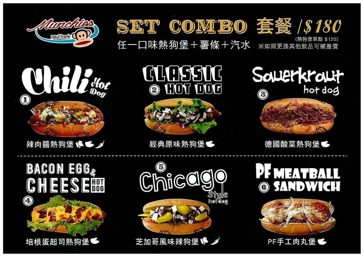 【食║台北】Paul Frank Hot Dog大嘴猴主題餐廳〜當猴子遇上熱狗，想裝淡定最後還是被萌殺。。。