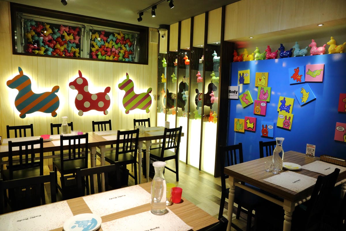【食║台北】Caffè Rody主題餐廳～直擊！卡哇依跳跳馬Rody也要有主題餐廳囉，地點就在台北東區！（已歇業）　