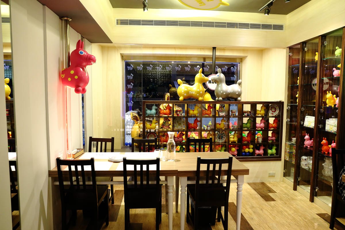【食║台北】Caffè Rody主題餐廳～直擊！卡哇依跳跳馬Rody也要有主題餐廳囉，地點就在台北東區！（已歇業）　