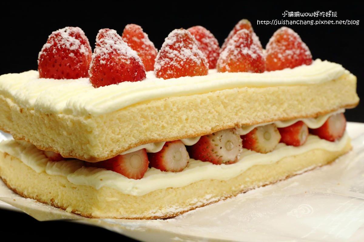 【團購║台北】士林宣原蛋糕專賣店～秒殺的『原味雙層草莓蛋糕』。專屬我們的瘋狂草莓季！