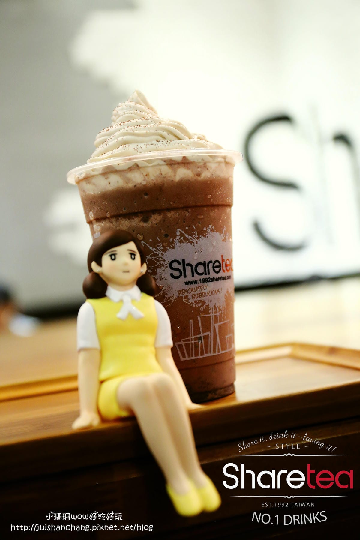 【食║台北】Sharetea品牌旗艦店～環遊世界，就是愛喝茶。台灣精緻手搖茶飲新風潮。以茶入點×以點品茶×以茶享茶