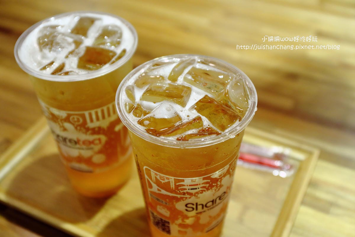 【食║台北】Sharetea品牌旗艦店～環遊世界，就是愛喝茶。台灣精緻手搖茶飲新風潮。以茶入點×以點品茶×以茶享茶