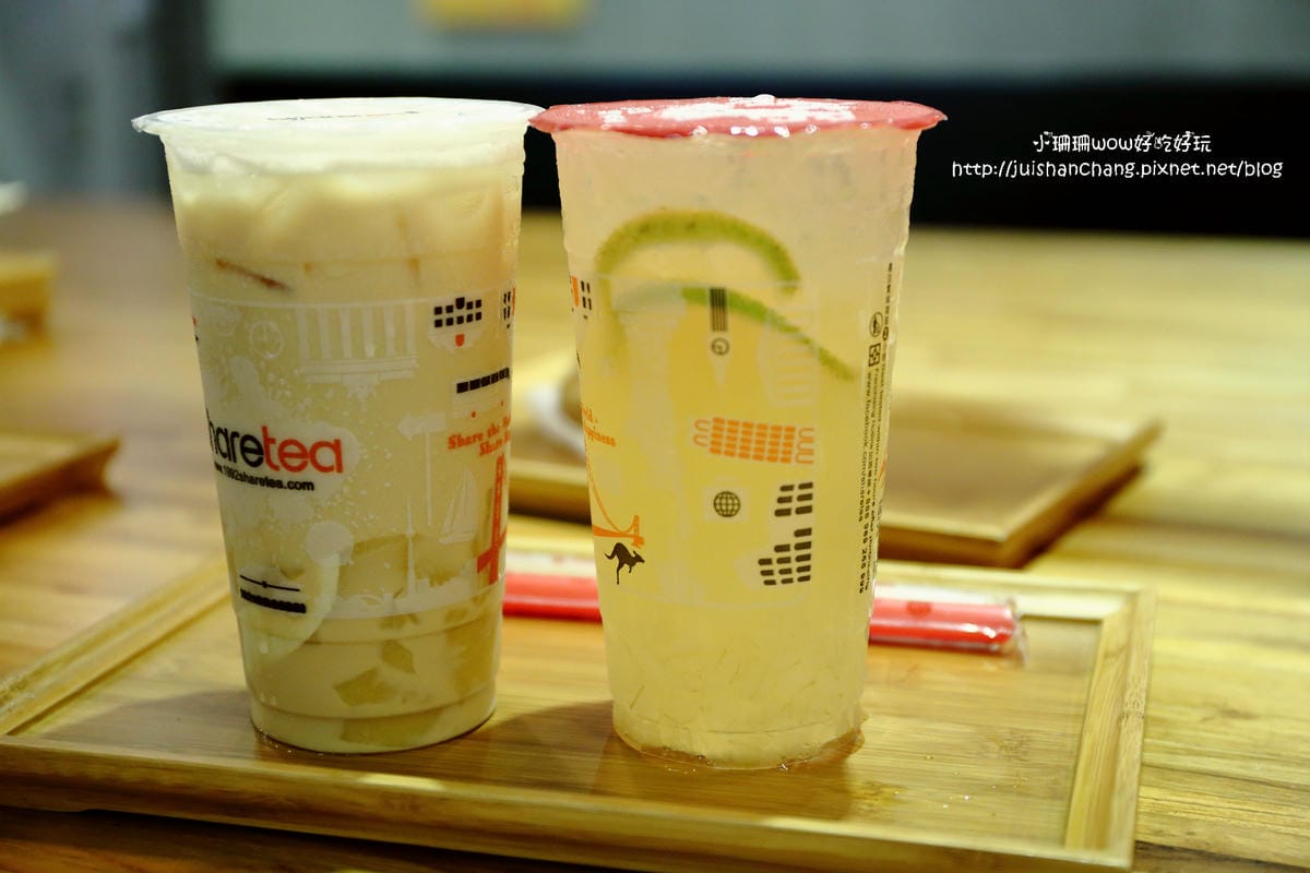 【食║台北】Sharetea品牌旗艦店～環遊世界，就是愛喝茶。台灣精緻手搖茶飲新風潮。以茶入點×以點品茶×以茶享茶