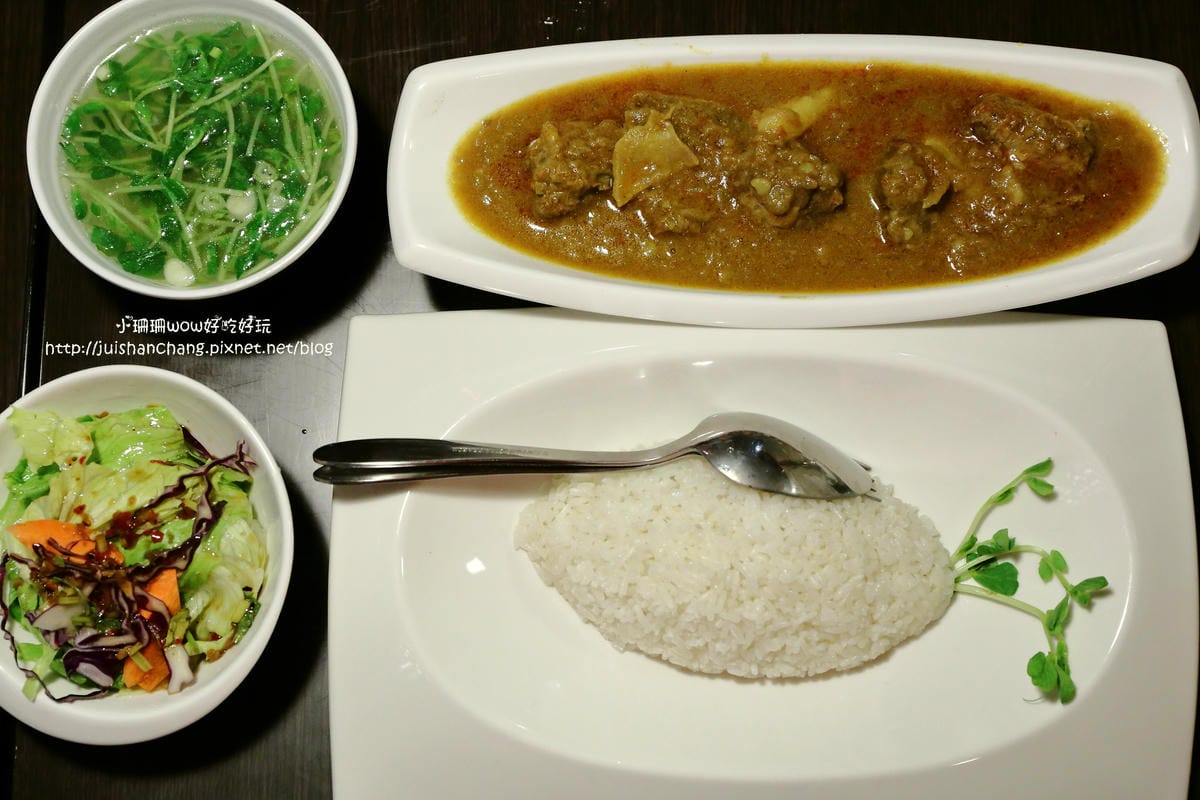 【食║永和】喬咖哩南洋養身美食～隱身在巷弄裡的超好吃南洋咖哩，開胃大滿足！（已歇業）　