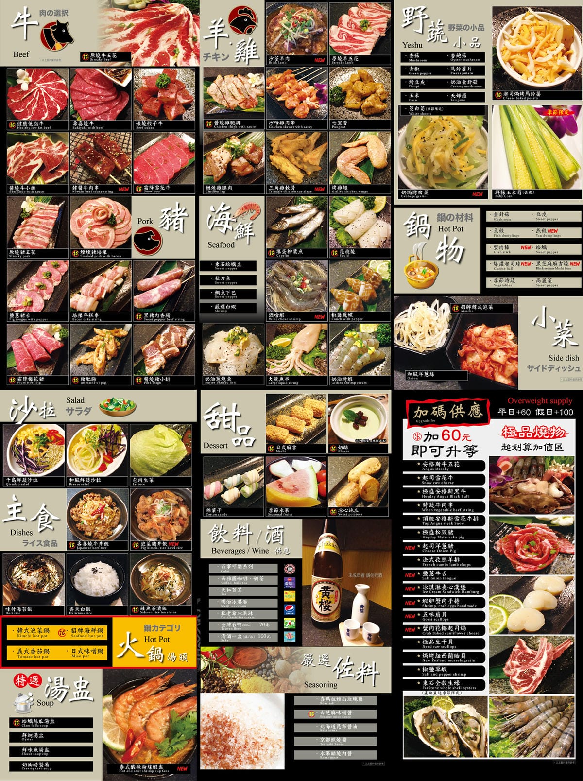 【食║中永和】燒惑日式炭火燒肉店～燒肉吃到飽，CP值超高！升級再免費招待一份產地直送巨無霸泰國蝦！