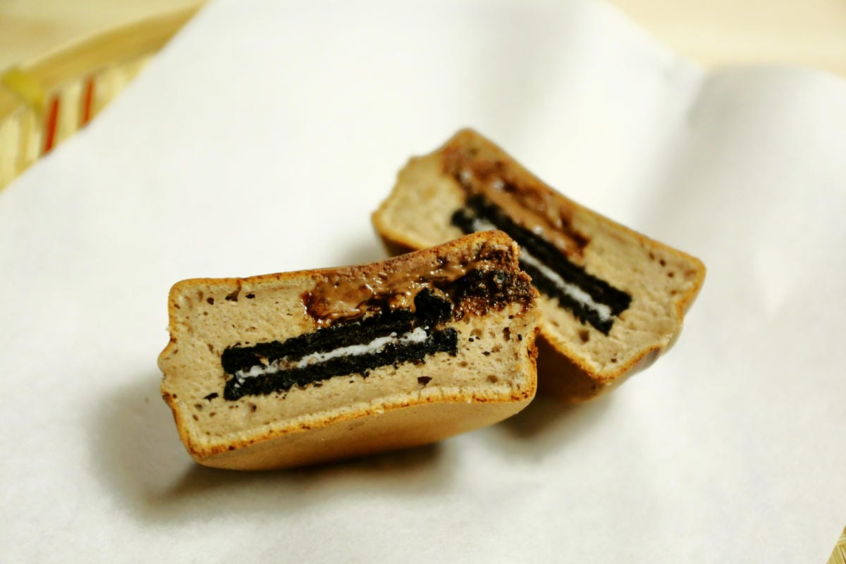 【食║永和】源本屋-日式車輪餅專賣店～小巷子隱藏版銅板美食。爆漿車輪餅永和人下午愛吃的小點心！