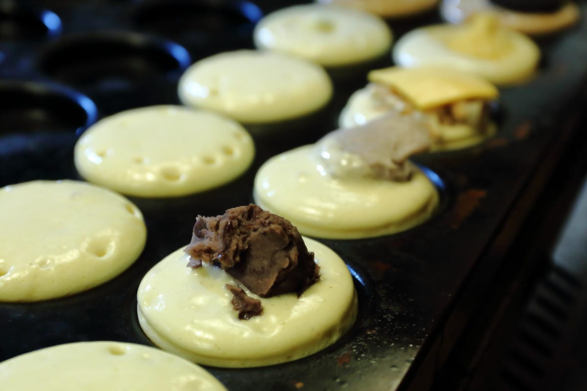 【食║永和】源本屋-日式車輪餅專賣店～小巷子隱藏版銅板美食。爆漿車輪餅永和人下午愛吃的小點心！