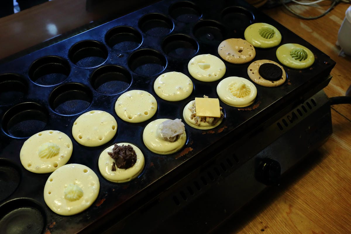 【食║永和】源本屋-日式車輪餅專賣店～小巷子隱藏版銅板美食。爆漿車輪餅永和人下午愛吃的小點心！