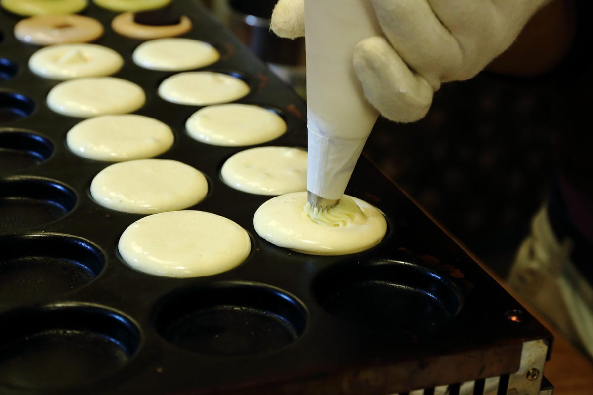 【食║永和】源本屋-日式車輪餅專賣店～小巷子隱藏版銅板美食。爆漿車輪餅永和人下午愛吃的小點心！