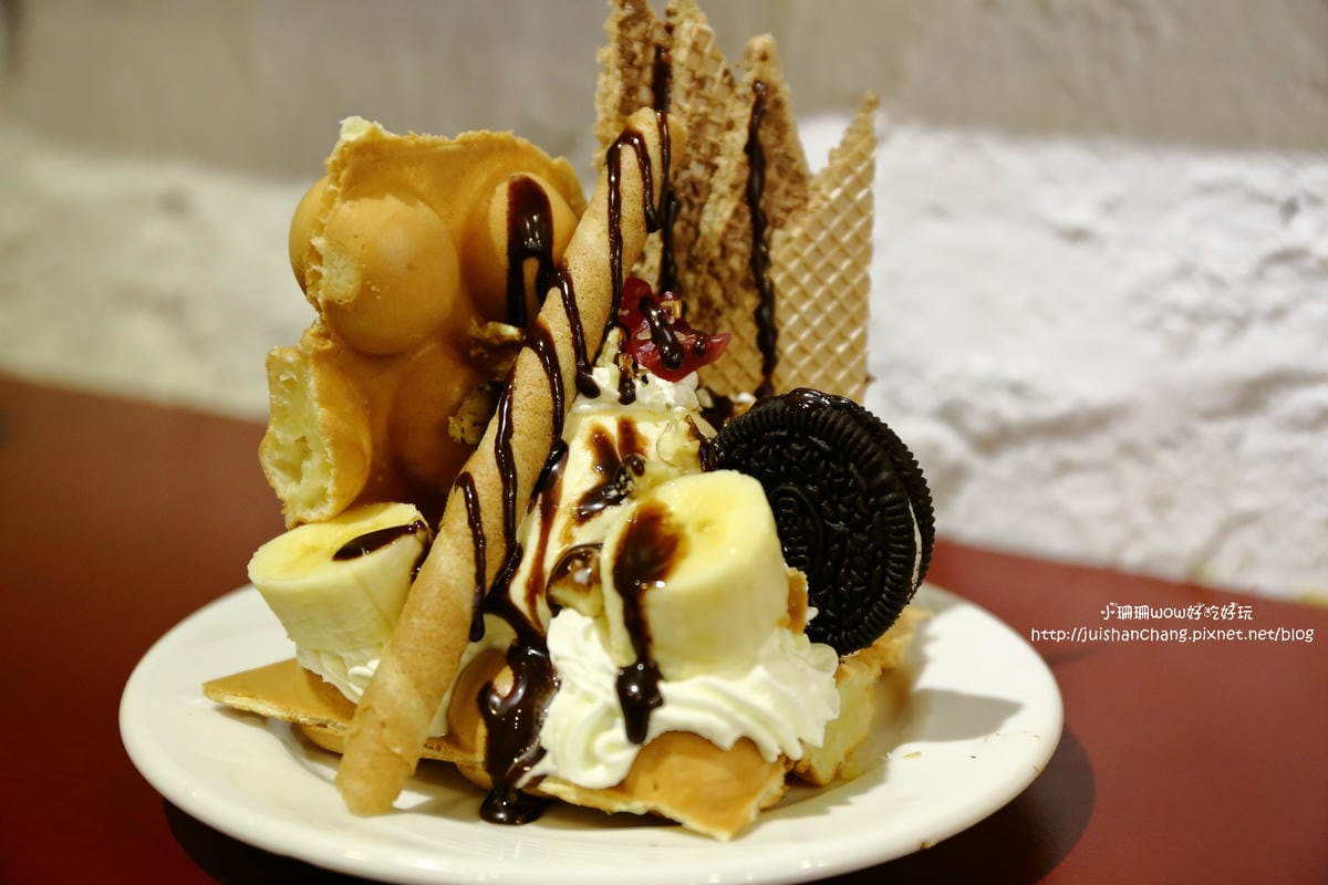 【食║永和】Egg Shop雞蛋仔專賣店～經典香港街頭小食。雞蛋仔＋冰淇淋給你嶄新體驗！(已歇業)