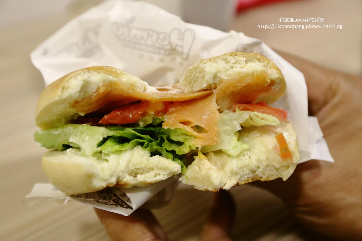 【食║永和】賀米爾貝果三明治專賣店～早午餐新開店。貝果樸實口感有韌度(已歇業)