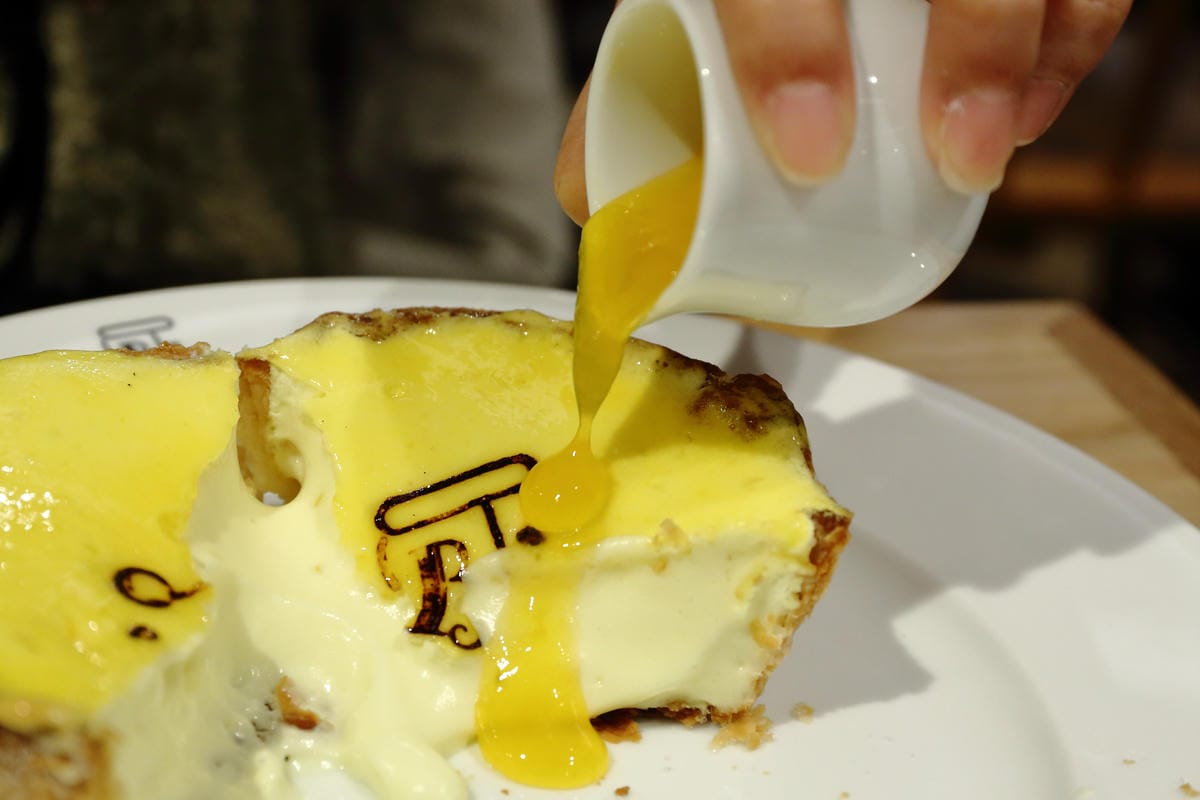 【食║台北】「PABLO」半熟起司蛋糕。台灣一號店～大阪排隊人氣No.1甜點來了！終於等到“它”了！會「流」的起司蛋糕！(已歇業)