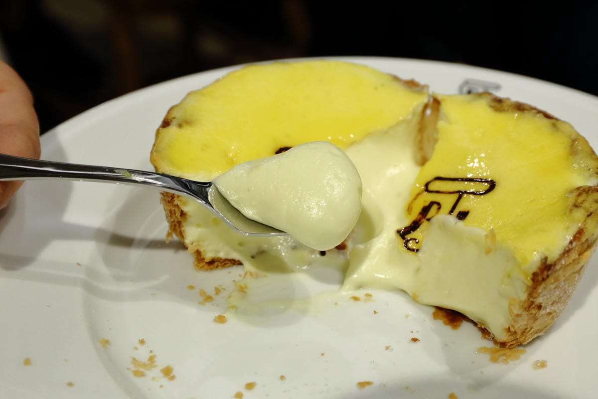 【食║台北】「PABLO」半熟起司蛋糕。台灣一號店～大阪排隊人氣No.1甜點來了！終於等到“它”了！會「流」的起司蛋糕！(已歇業)