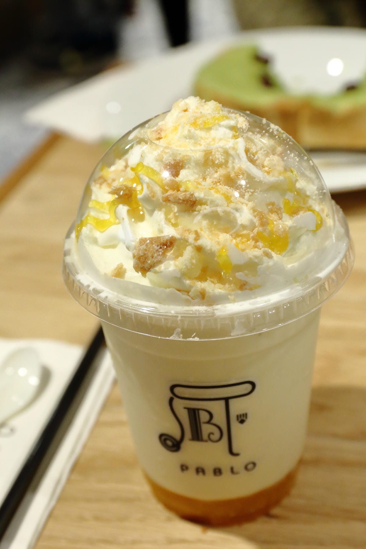 【食║台北】「PABLO」半熟起司蛋糕。台灣一號店～大阪排隊人氣No.1甜點來了！終於等到“它”了！會「流」的起司蛋糕！(已歇業)