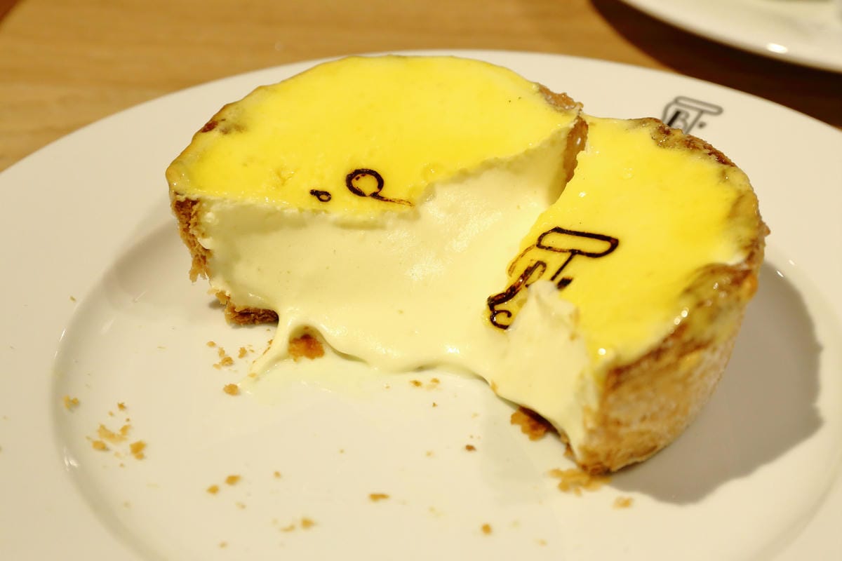 【食║台北】「PABLO」半熟起司蛋糕。台灣一號店～大阪排隊人氣No.1甜點來了！終於等到“它”了！會「流」的起司蛋糕！(已歇業)