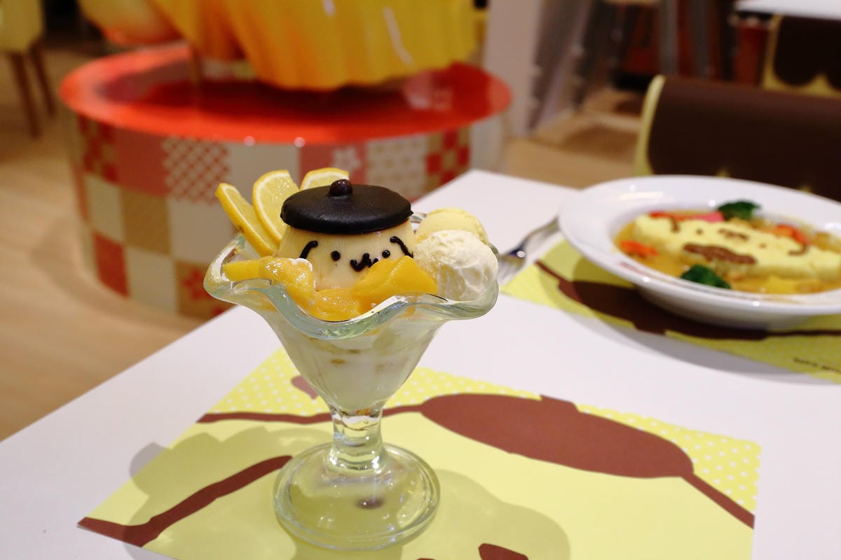 【食║台北】布丁狗餐廳 POMPOMPURIN Cafe。台灣一號店～日本超卡哇依卡通主題餐廳開幕，布丁狗陪你吃下午茶(已歇業)