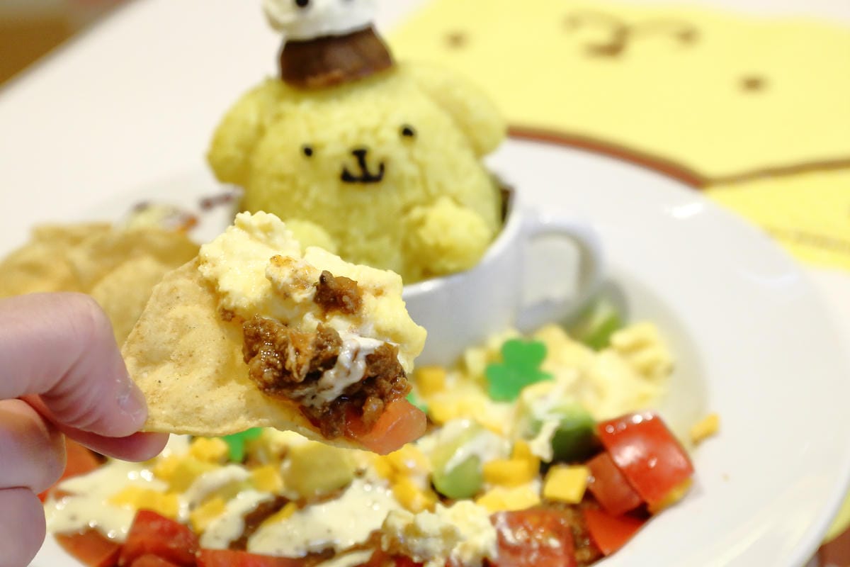 【食║台北】布丁狗餐廳 POMPOMPURIN Cafe。台灣一號店～日本超卡哇依卡通主題餐廳開幕，布丁狗陪你吃下午茶(已歇業)