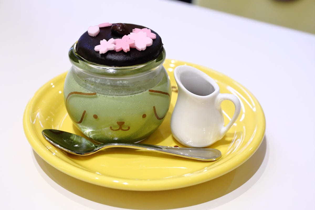 【食║台北】布丁狗餐廳 POMPOMPURIN Cafe。台灣一號店～日本超卡哇依卡通主題餐廳開幕，布丁狗陪你吃下午茶(已歇業)