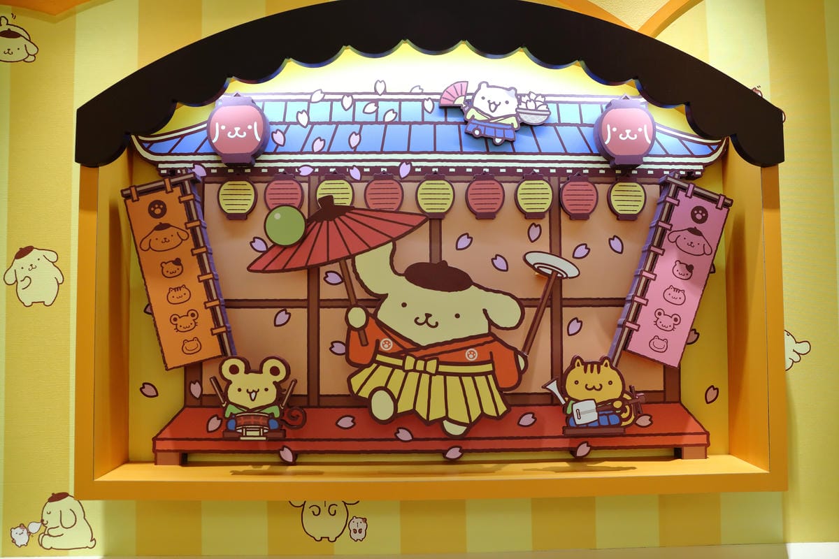 【食║台北】布丁狗餐廳 POMPOMPURIN Cafe。台灣一號店～日本超卡哇依卡通主題餐廳開幕，布丁狗陪你吃下午茶(已歇業)