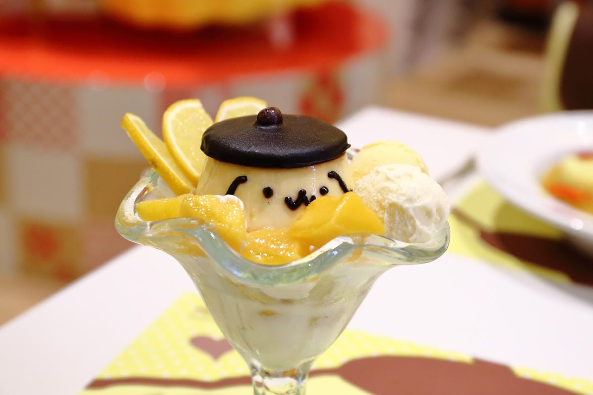 【食║台北】布丁狗餐廳 POMPOMPURIN Cafe。台灣一號店～日本超卡哇依卡通主題餐廳開幕，布丁狗陪你吃下午茶(已歇業)