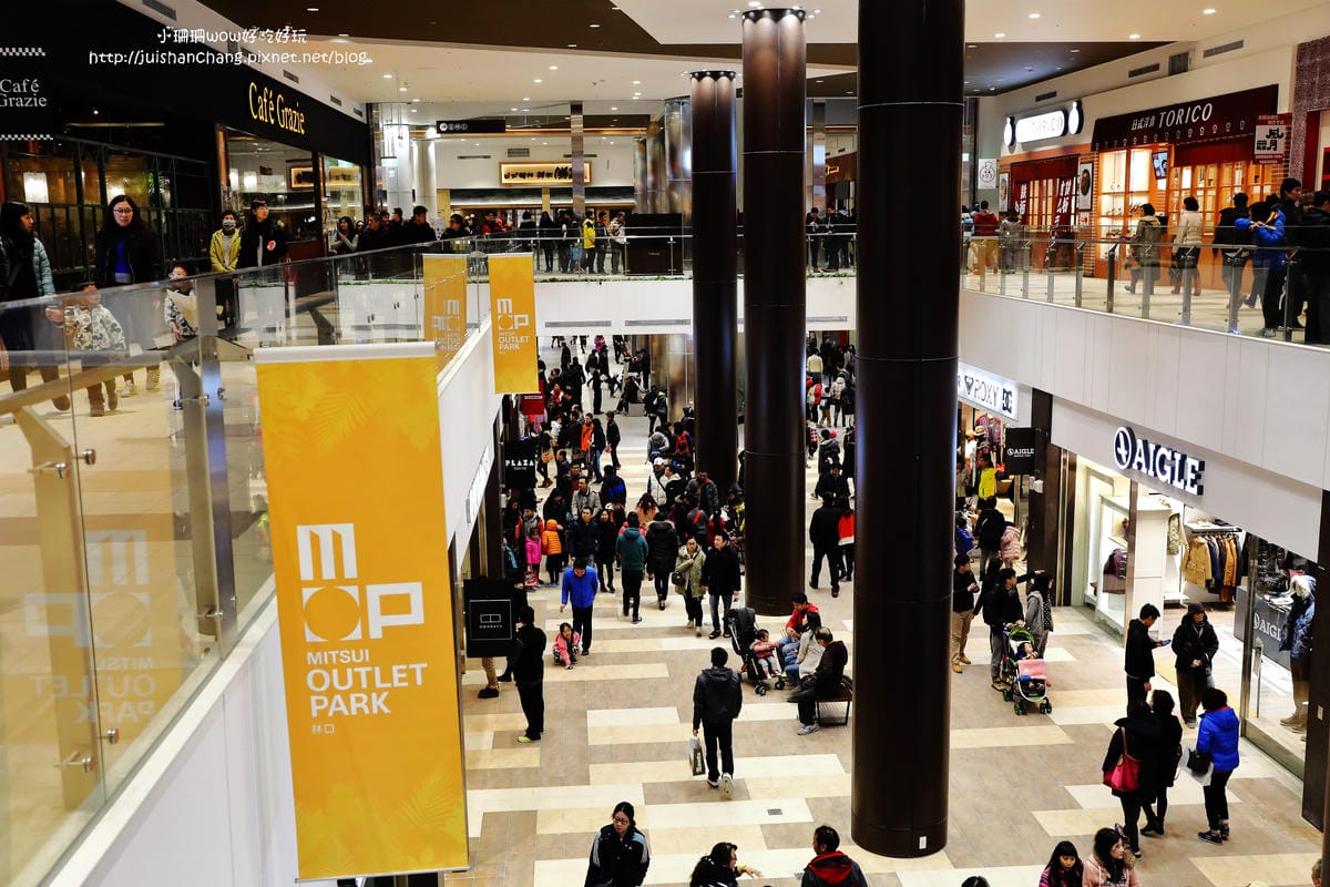 【遊║台北】林口三井Outlet「MITSUI OUTLET PARK」～北台灣最大Outlet。220品牌、16間獨家美食進駐。1/27盛大開幕