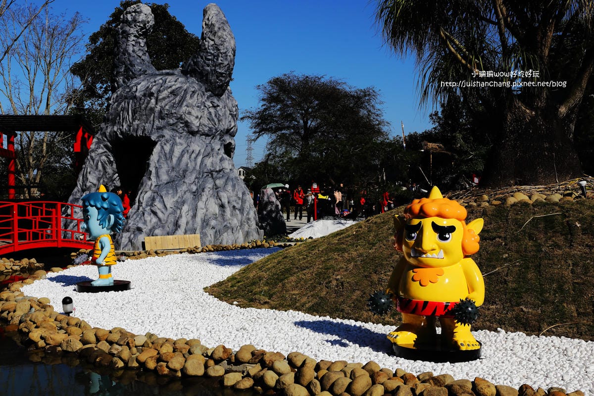 【遊║南投】台灣影城之桃太郎村～南投竹山新景點。彷彿置身於桃太郎的故事中(已歇業)
