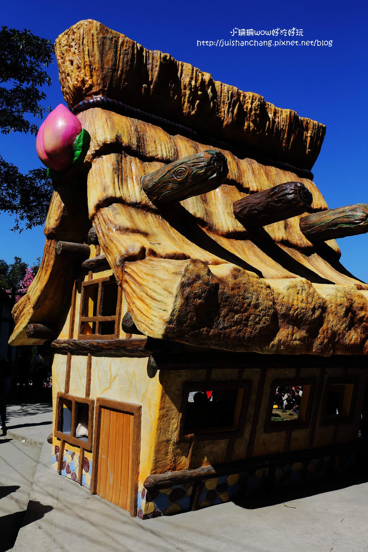 【遊║南投】台灣影城之桃太郎村～南投竹山新景點。彷彿置身於桃太郎的故事中(已歇業)