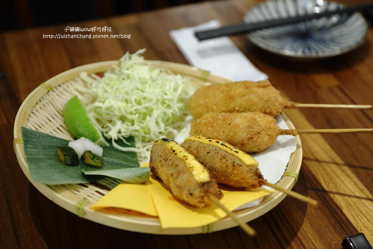 【食║板橋】極串揚酒場居酒屋～新埔捷運站美食。名古屋「串炸」來了！ 60年秘傳粉漿，獨家秘方調味，道地口味美味無比！