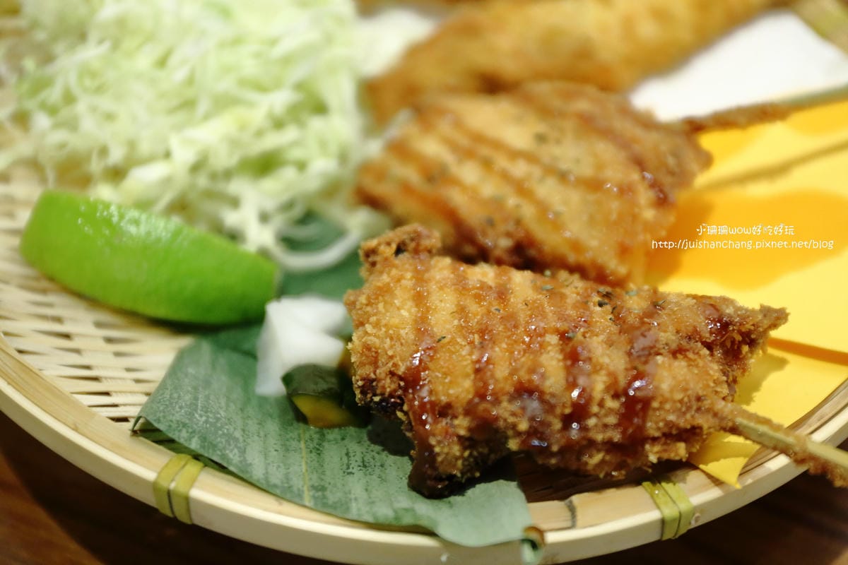 【食║板橋】極串揚酒場居酒屋～新埔捷運站美食。名古屋「串炸」來了！ 60年秘傳粉漿，獨家秘方調味，道地口味美味無比！