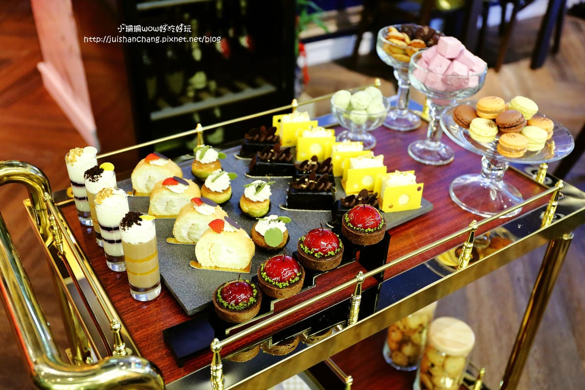 【食║台北】乃渥爾料理下午茶甜點吃到飽～甜點推車推到桌邊任君挑選，滿足少女心的午茶時刻東區忠孝復興下午茶推薦（吃到飽至105.4.30截止）