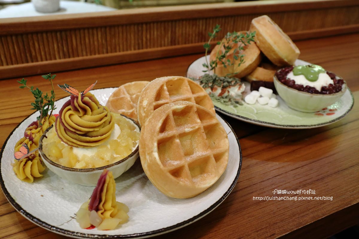 【食║台北】青逸 Chic Tea～在台北遇到日式小清新，抹茶香+風味定食+手工甜品，抹茶控最愛！