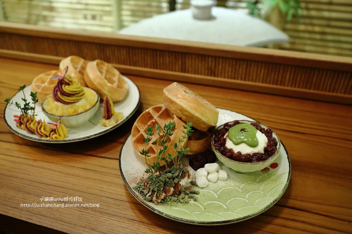 【食║台北】青逸 Chic Tea～在台北遇到日式小清新，抹茶香+風味定食+手工甜品，抹茶控最愛！