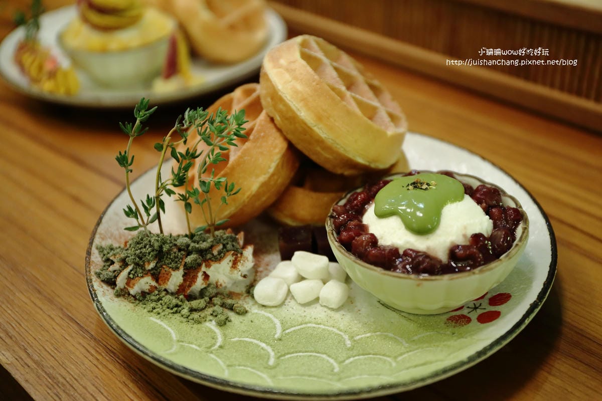 【食║台北】青逸 Chic Tea～在台北遇到日式小清新，抹茶香+風味定食+手工甜品，抹茶控最愛！