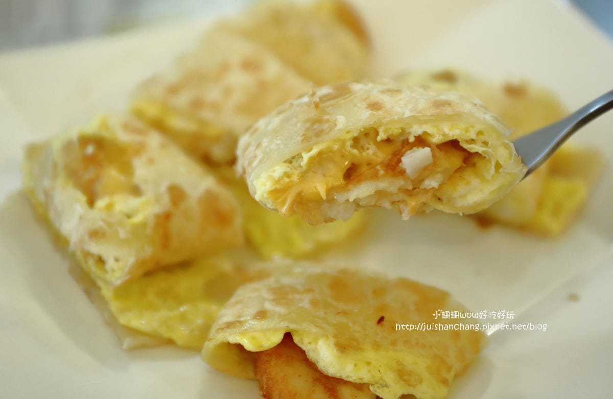 【食║中壢】日出廚房～層層酥脆千層酥蛋餅，你究竟喜歡的是酥酥、還是QQ呀？！(已歇業)