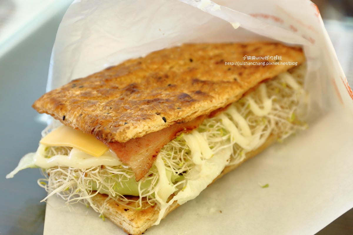 【食║中壢】日出廚房～層層酥脆千層酥蛋餅，你究竟喜歡的是酥酥、還是QQ呀？！(已歇業)