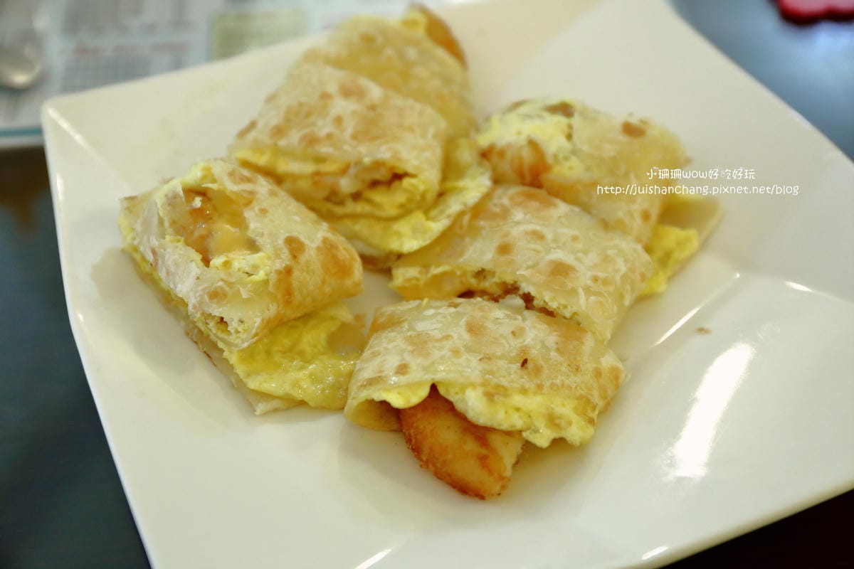 【食║中壢】日出廚房～層層酥脆千層酥蛋餅，你究竟喜歡的是酥酥、還是QQ呀？！(已歇業)