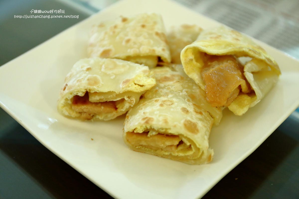 【食║中壢】日出廚房～層層酥脆千層酥蛋餅，你究竟喜歡的是酥酥、還是QQ呀？！(已歇業)